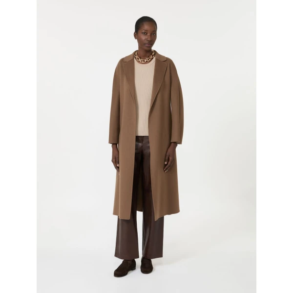 Max Mara Riviera Ribbed Wool Jumper in Beige | Sweaters | Luxury Shoes 