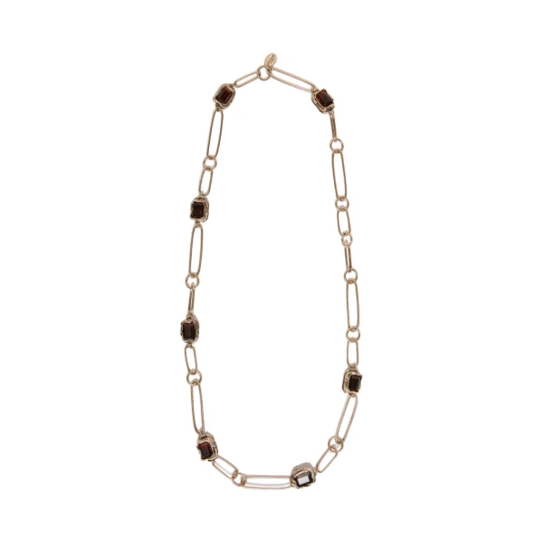 Max Mara Ronchi Deco Chain Necklace in Gold | Necklace | Luxury Shoes 