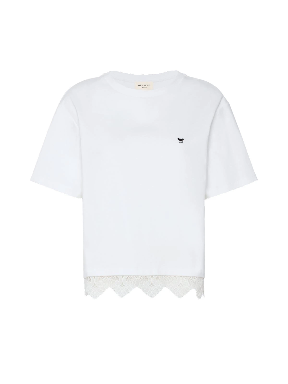 Max Mara Sala Boxy Cotton T-Shirt in White Style 2 Max Mara Sala Boxy Cotton T-Shirt in White Style 2 | T-shirts | Luxury Shoes