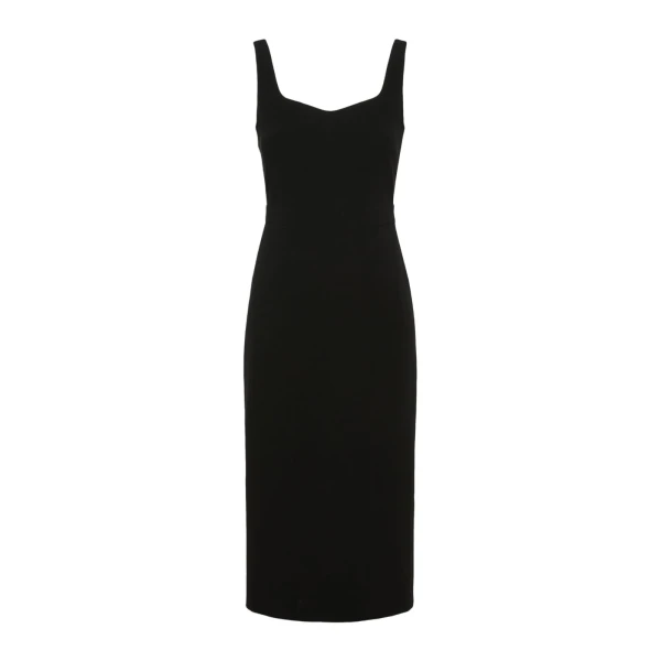 Sala Cady Princess Midi Dress in Black