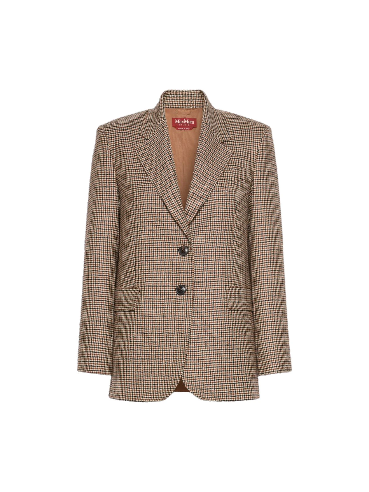 Max Mara Salice Single-Breasted Wool Twill Blazer in Tobacco Max Mara Salice Single-Breasted Wool Twill Blazer in Tobacco | Blazers | Luxury Shoes