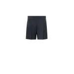 Max Mara Salute Lightweight Woollen Cloth Shorts in Ultramarine | Shorts | Luxury Shoes 