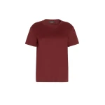 Max Mara Segale Cotton and Modal Jersey T-Shirt in Dark Red | T-shirts | Luxury Shoes 