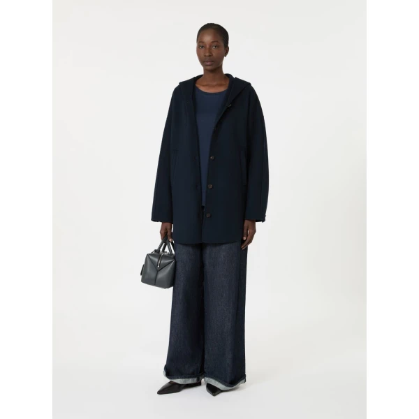 Max Mara Segale Cotton and Modal Jersey T-Shirt in Ultramarine | T-shirts | Luxury Shoes 