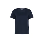 Max Mara Segale Cotton and Modal Jersey T-Shirt in Ultramarine | T-shirts | Luxury Shoes 
