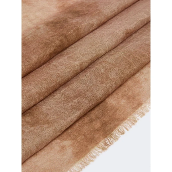 Max Mara Senior Jacquard Wool Stole in Beige | Scarves | Luxury Shoes 