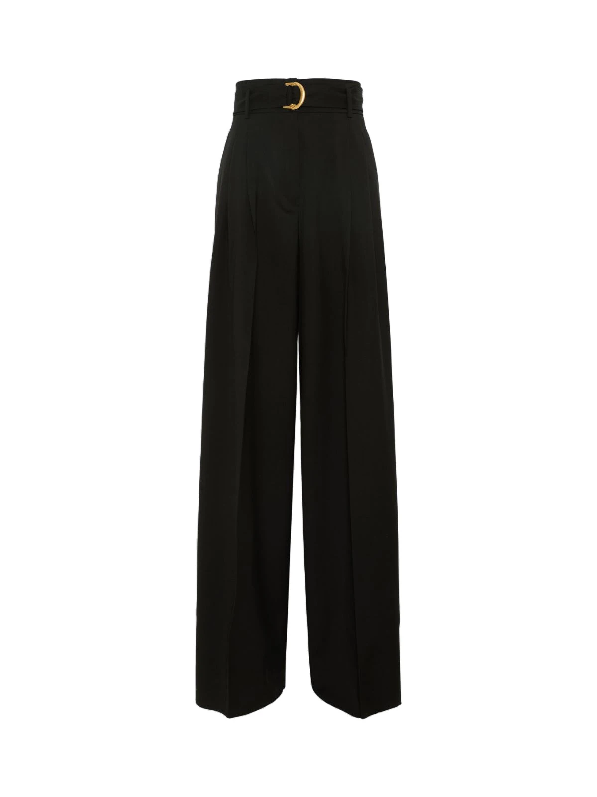 Max Mara Serio High-Waisted Woollen Cloth Trousers in Black Max Mara Serio High-Waisted Woollen Cloth Trousers in Black | Wide leg pants | Luxury Shoes