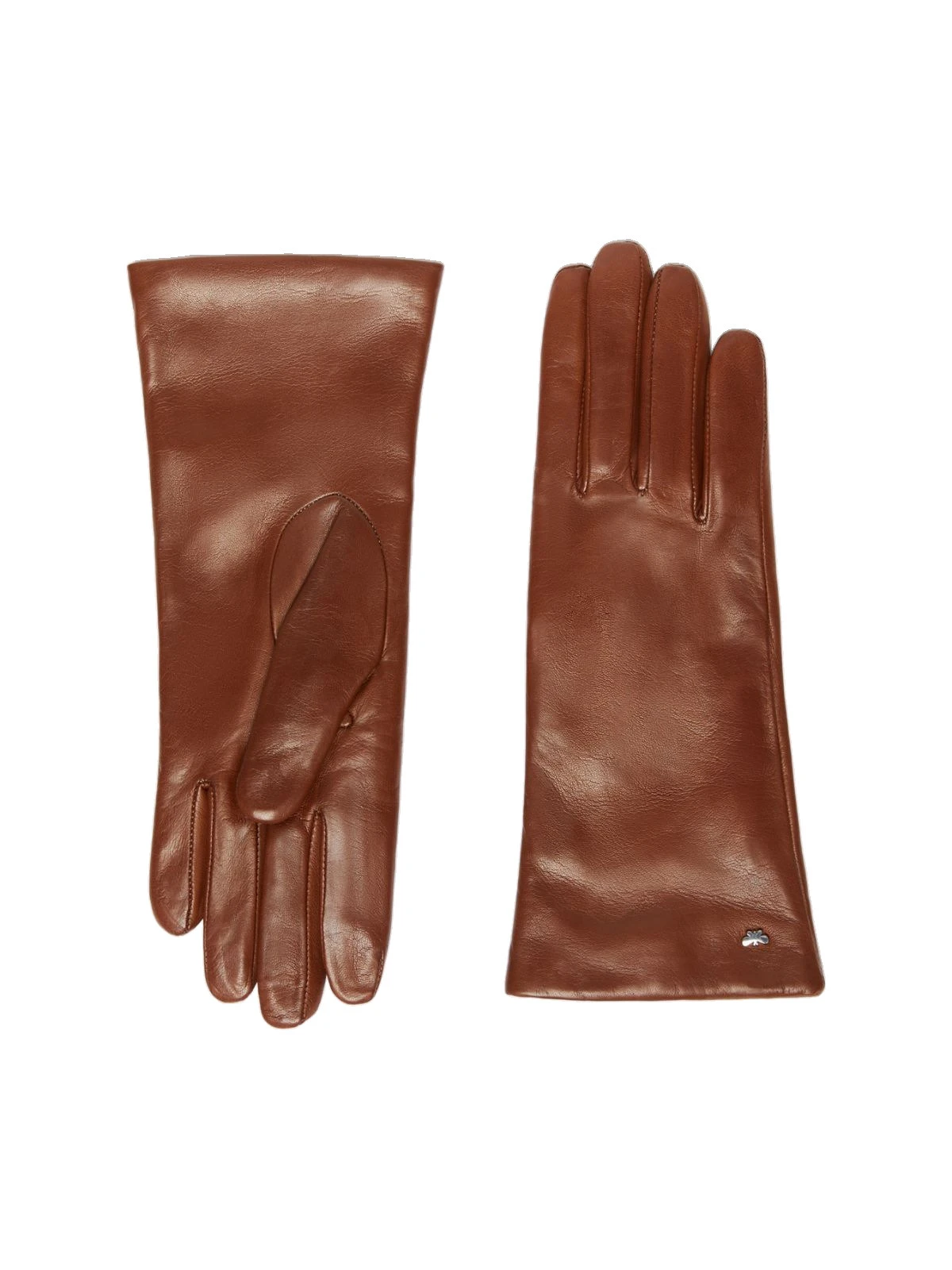 Max Mara Short Nappa Leather Gloves in Tobacco Max Mara Short Nappa Leather Gloves in Tobacco | Gloves | Luxury Shoes