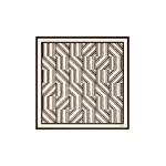 Max Mara Siam Printed Silk Twill Scarf in Chocolate | Scarves | Luxury Shoes 