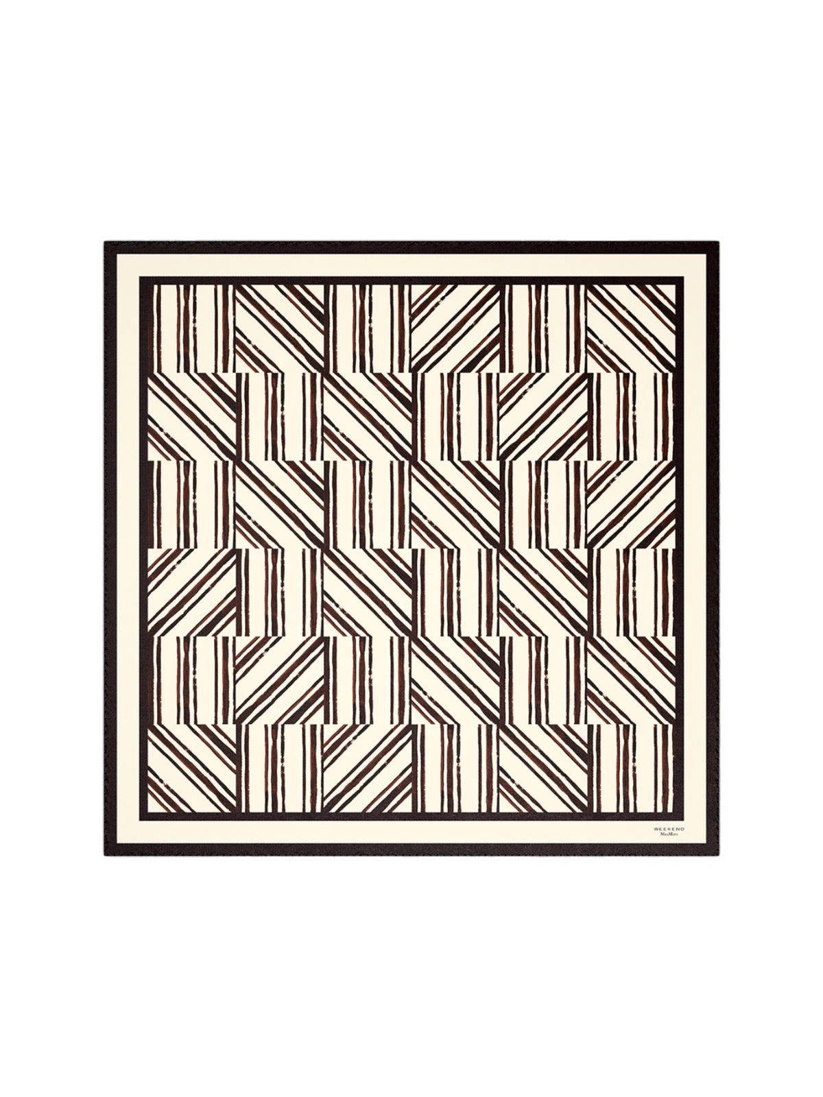 Max Mara Siam Printed Silk Twill Scarf in Chocolate Max Mara Siam Printed Silk Twill Scarf in Chocolate | Scarves | Luxury Shoes