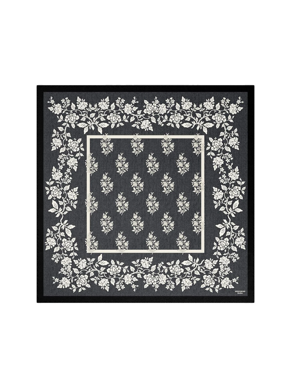 Max Mara Siam Printed Silk Twill Scarf in Midnight Blue Max Mara Siam Printed Silk Twill Scarf in Midnight Blue | Scarves | Luxury Shoes