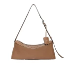 Max Mara Skipper Medium Leather Shoulder Bag in Brown | Women | Luxury Shoes 