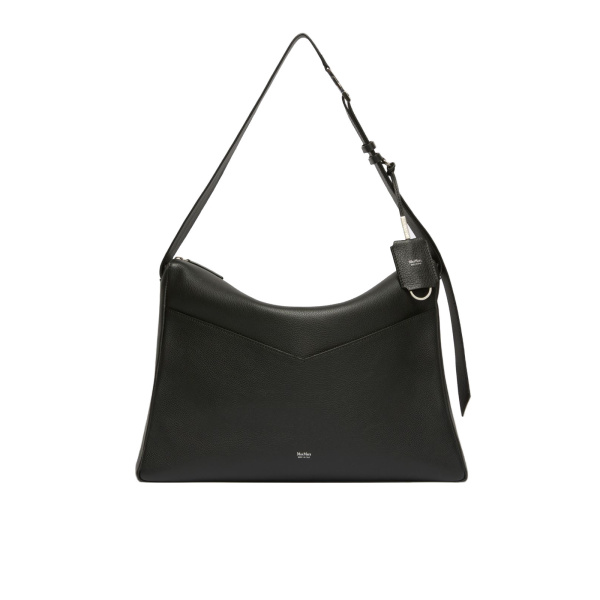 Max Mara Skipperl Large Leather Handbag in Black | Totes & Top-Handle Bags | Luxury Shoes 