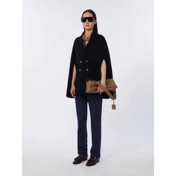 Max Mara Skippers Small Leather Shoulder Bag in Brown | Shoulder & Crossbody Bags | Luxury Shoes 