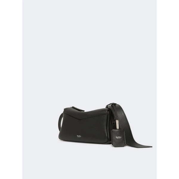 Max Mara Skipperxs Micro Leather Handbag in Black | Mini Bags | Luxury Shoes 