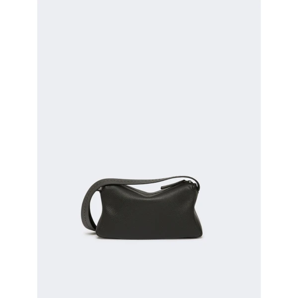 Max Mara Skipperxs Micro Leather Handbag in Black | Mini Bags | Luxury Shoes 