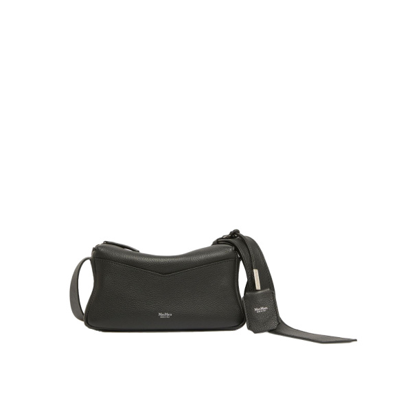 Max Mara Skipperxs Micro Leather Handbag in Black | Mini Bags | Luxury Shoes 
