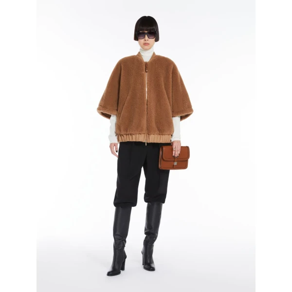 Max Mara Smooth Leather Clutch in Tobacco | Clutch Bags | Luxury Shoes 