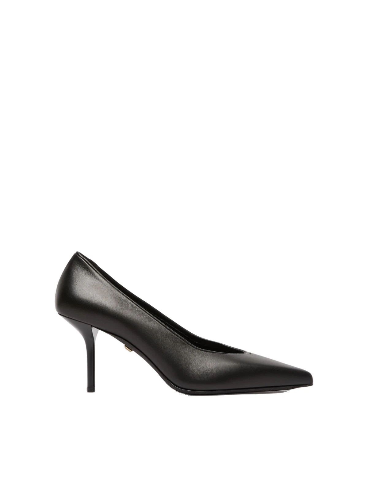 Max Mara Soft Nappa Leather Court Shoes in Black Max Mara Soft Nappa Leather Court Shoes in Black | Heels | Luxury Shoes