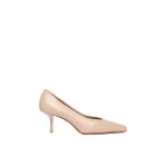 Max Mara Softpump Nappa Leather Court Shoes in Nude | Heels | Luxury Shoes 