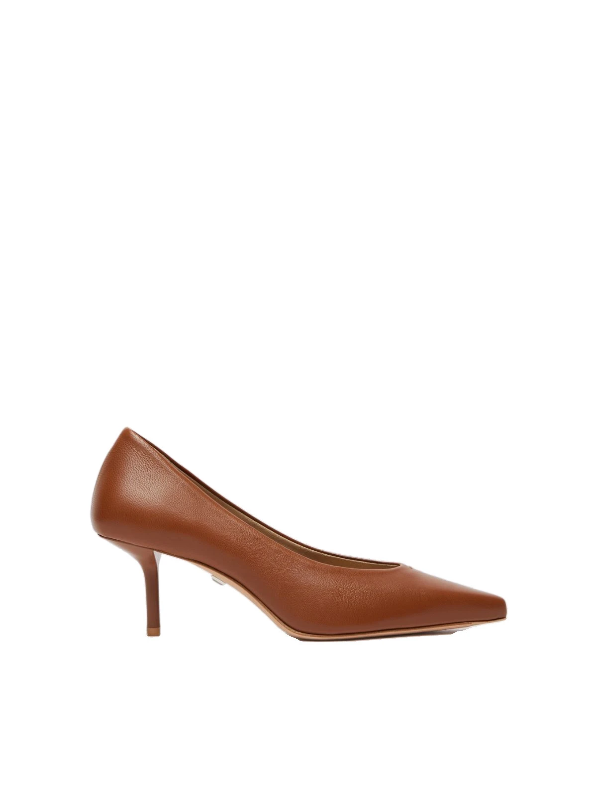 Max Mara Softpump Nappa Leather Court Shoes in Tobacco Max Mara Softpump Nappa Leather Court Shoes in Tobacco | Heels | Luxury Shoes
