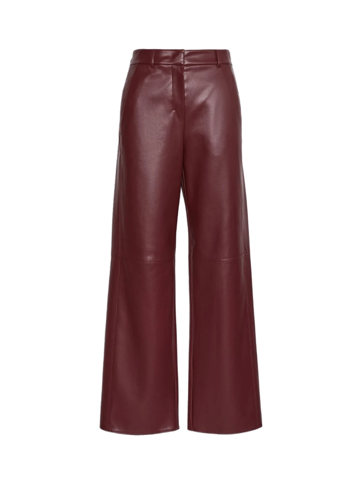 Max Mara Sospiro Coated Jersey Trousers in Bordeaux Max Mara Sospiro Coated Jersey Trousers in Bordeaux | Tailored pants | Luxury Shoes