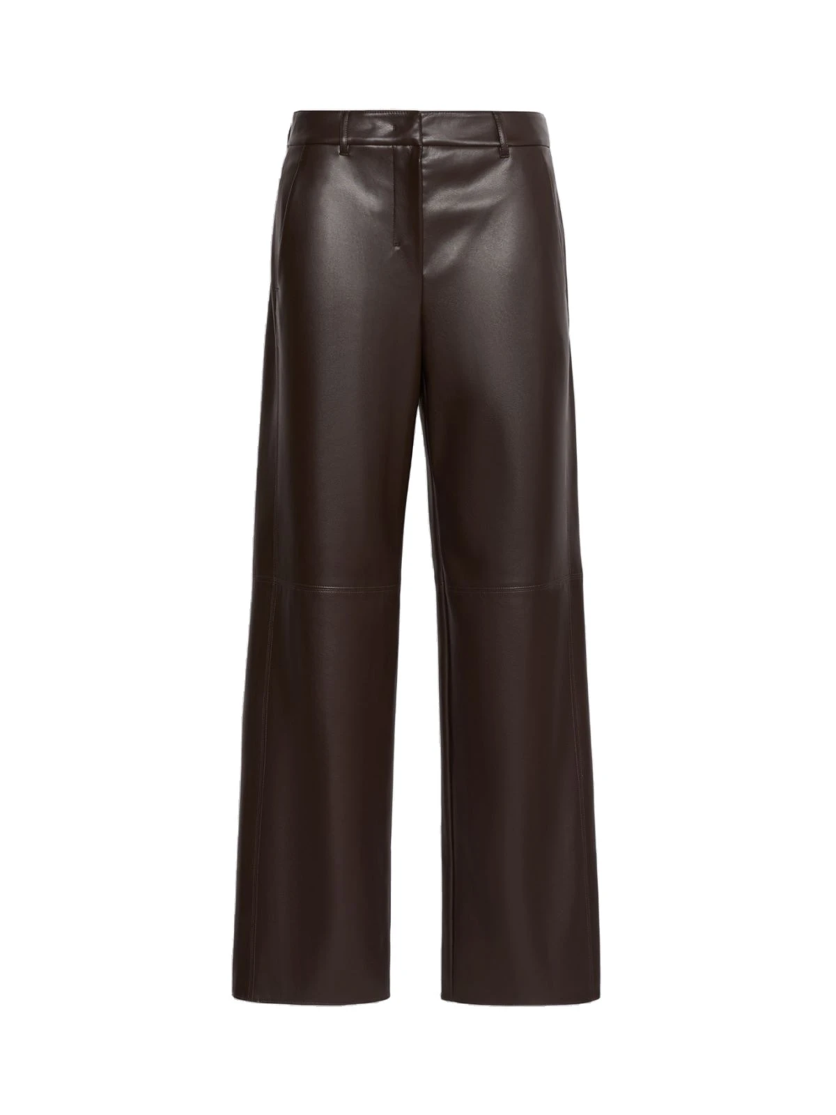 Max Mara Sospiro Coated Jersey Trousers in Brown Max Mara Sospiro Coated Jersey Trousers in Brown | Tailored pants | Luxury Shoes