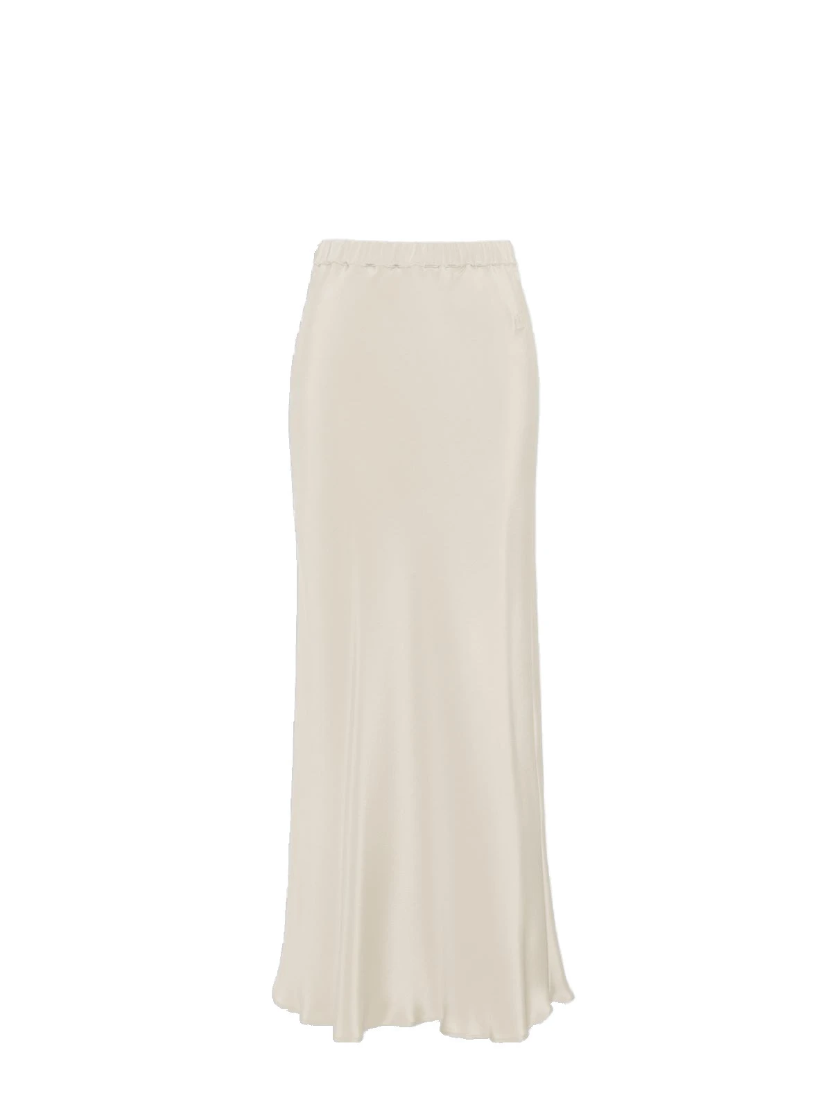Max Mara Sospiro Long Silk Crepe de Chine Skirt in Stone Grey Max Mara Sospiro Long Silk Crepe de Chine Skirt in Stone Grey | Maxi Skirts | Luxury Shoes