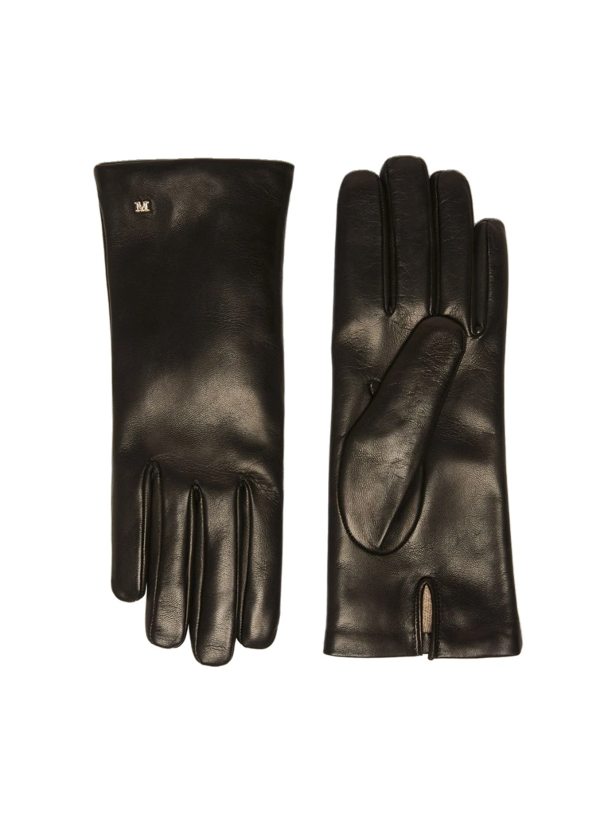 Max Mara Spalato Nappa Leather Gloves in Black Max Mara Spalato Nappa Leather Gloves in Black | Women | Luxury Shoes