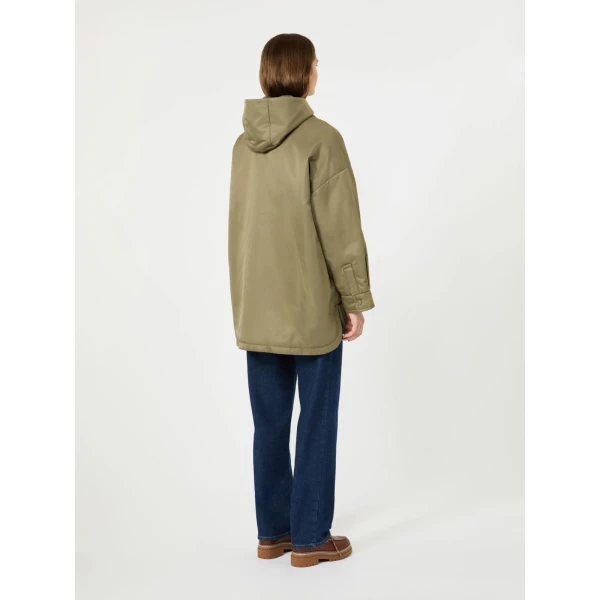 Max Mara Spigola Reversible Water-Repellent Down Jacket in Khaki | Jackets | Luxury Shoes 