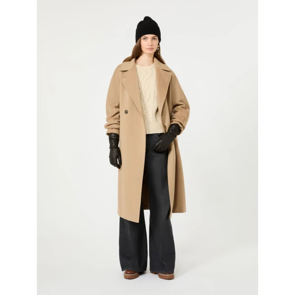 Max Mara Sport Cotton Denim Palazzo Jeans in Black | Denim | Luxury Shoes 