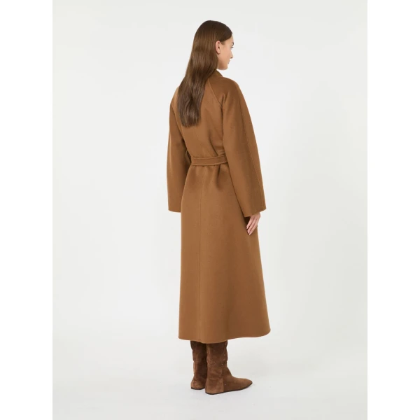 Max Mara Strenna Long Cashmere Coat in Camel | Wool Coat | Luxury Shoes 