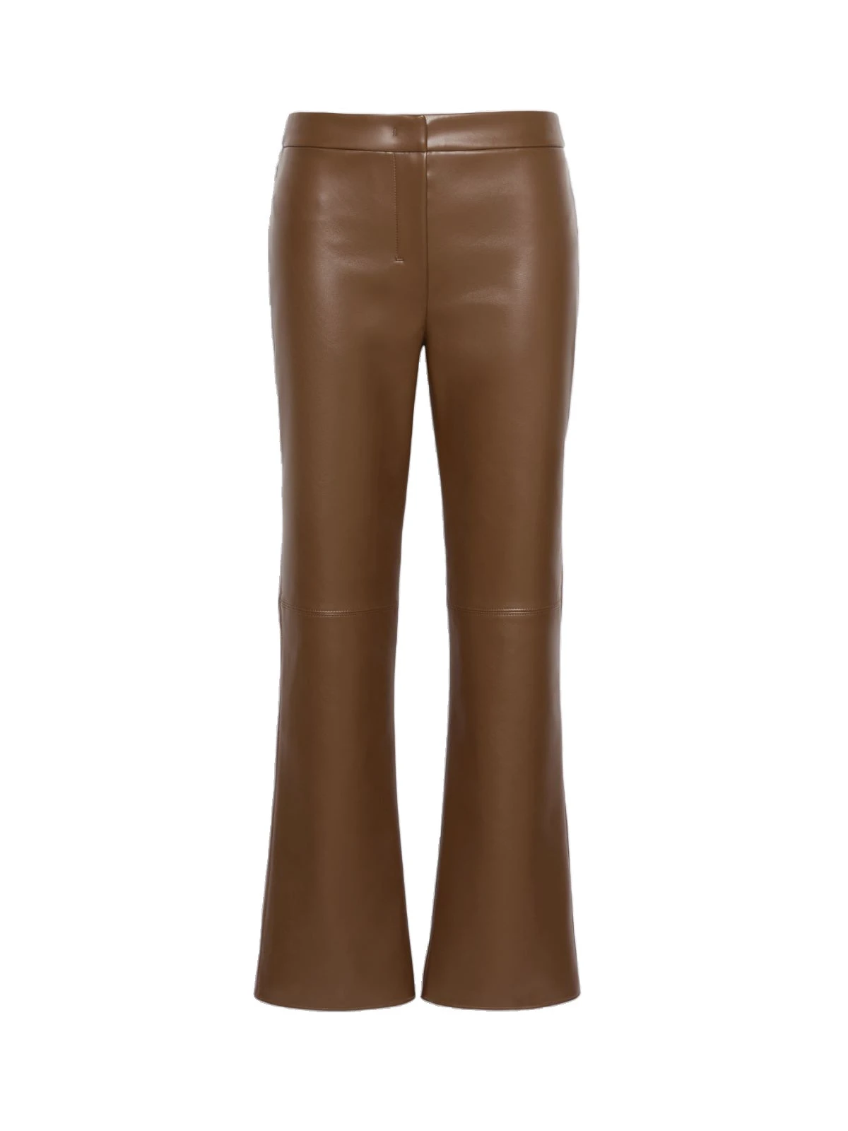 Max Mara Sublime Coated Jersey Cropped Trousers in Brown Max Mara Sublime Coated Jersey Cropped Trousers in Brown | Tailored pants | Luxury Shoes
