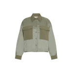 Max Mara Sughero Reversible Water-Repellent Padded Jacket in Khaki | Jackets | Luxury Shoes 