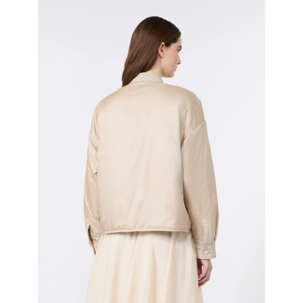 Max Mara Sughero Reversible Water-Repellent Padded Jacket in Sand | Jackets | Luxury Shoes 
