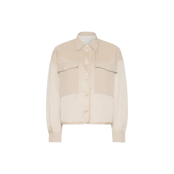 Max Mara Sughero Reversible Water-Repellent Padded Jacket in Sand | Jackets | Luxury Shoes 