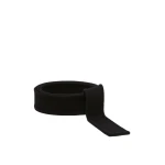 Max Mara Sun Wool Self-Tie Belt in Black | Belts | Luxury Shoes 