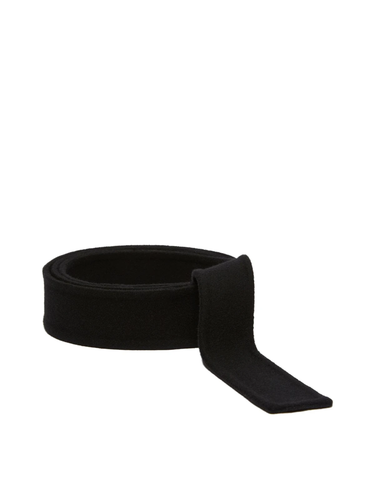 Max Mara Sun Wool Self-Tie Belt in Black Max Mara Sun Wool Self-Tie Belt in Black | Belts | Luxury Shoes