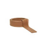 Max Mara Sun Wool Self-Tie Belt in Brown Bronze | Belts | Luxury Shoes 