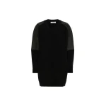 Max Mara Tacco Wool and Cashmere Jumper in Dark Grey | Sweaters | Luxury Shoes 