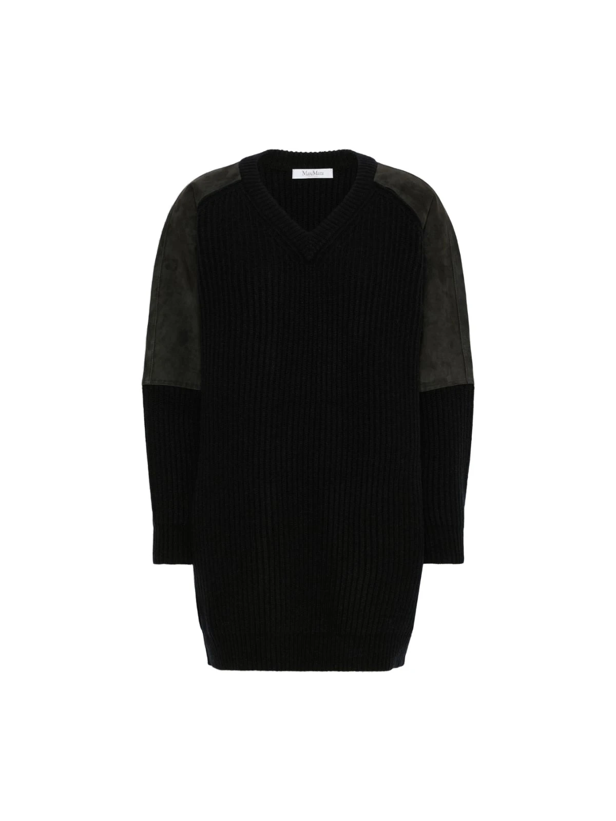 Max Mara Tacco Wool and Cashmere Jumper in Dark Grey Max Mara Tacco Wool and Cashmere Jumper in Dark Grey | Sweaters | Luxury Shoes