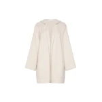 Max Mara Tanga Wool and Cashmere Hooded Cardigan in Beige | Cardigan | Luxury Shoes 