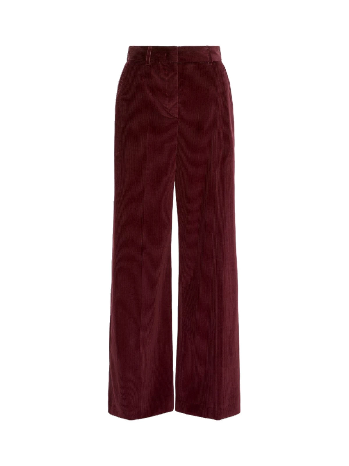 Max Mara Tania Cotton Corduroy Wide-Leg Trousers in Bordeaux Max Mara Tania Cotton Corduroy Wide-Leg Trousers in Bordeaux | Wide leg pants | Luxury Shoes