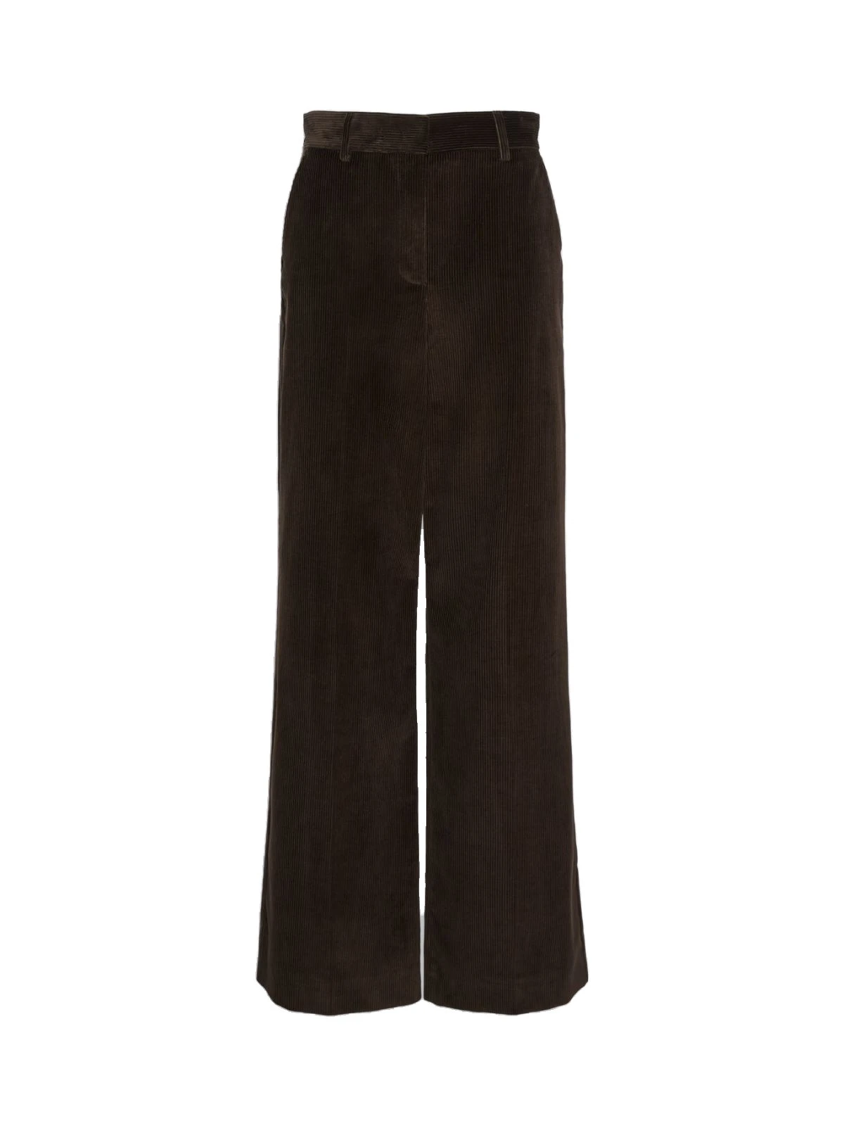 Max Mara Tania Cotton Corduroy Wide-Leg Trousers in Dark Brown Max Mara Tania Cotton Corduroy Wide-Leg Trousers in Dark Brown | Wide leg pants | Luxury Shoes