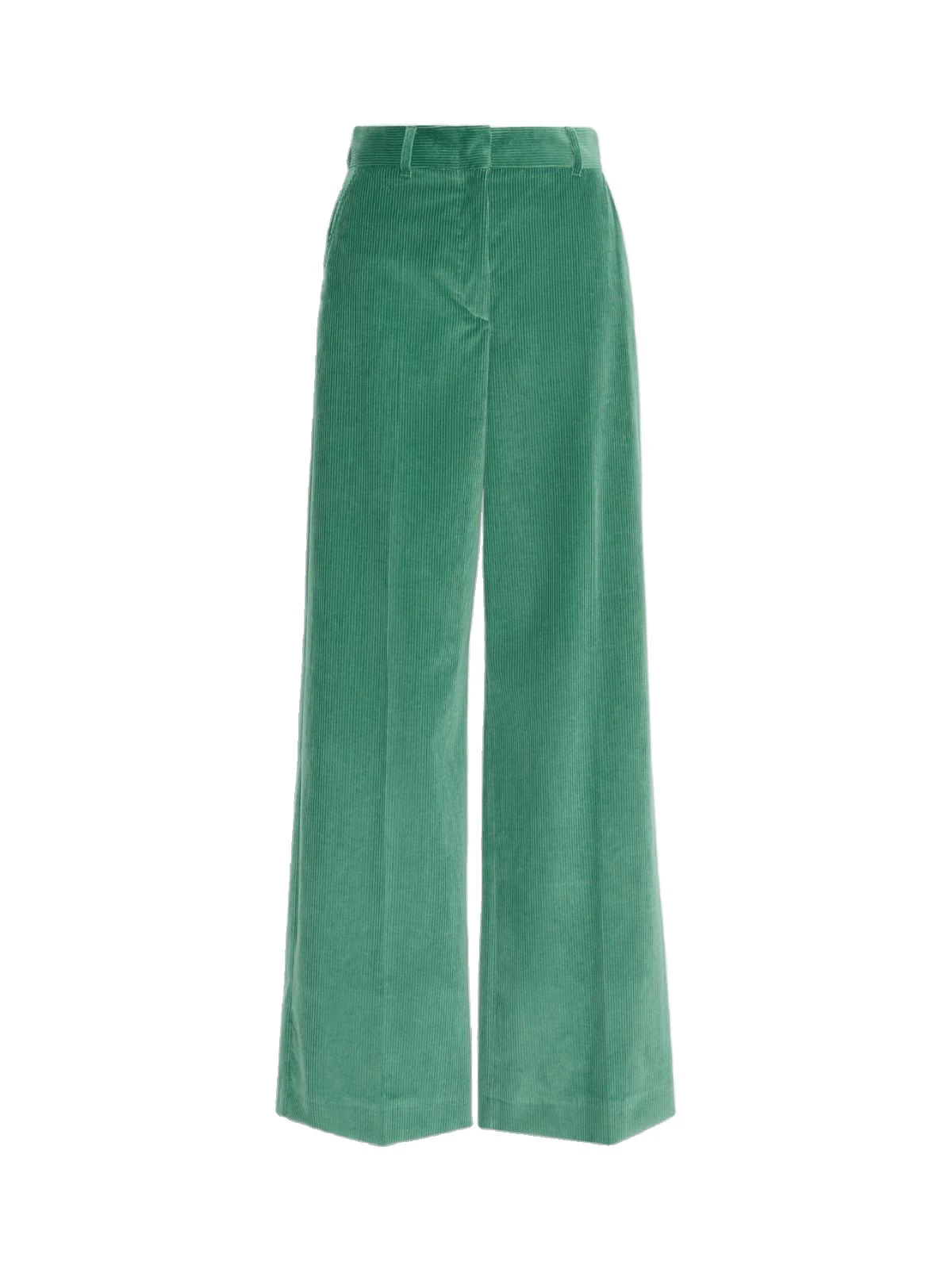 Max Mara Tania Cotton Corduroy Wide-Leg Trousers in Green Max Mara Tania Cotton Corduroy Wide-Leg Trousers in Green | Wide leg pants | Luxury Shoes