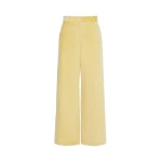 Max Mara Tania Cotton Corduroy Wide-Leg Trousers in Honey | Wide leg pants | Luxury Shoes 