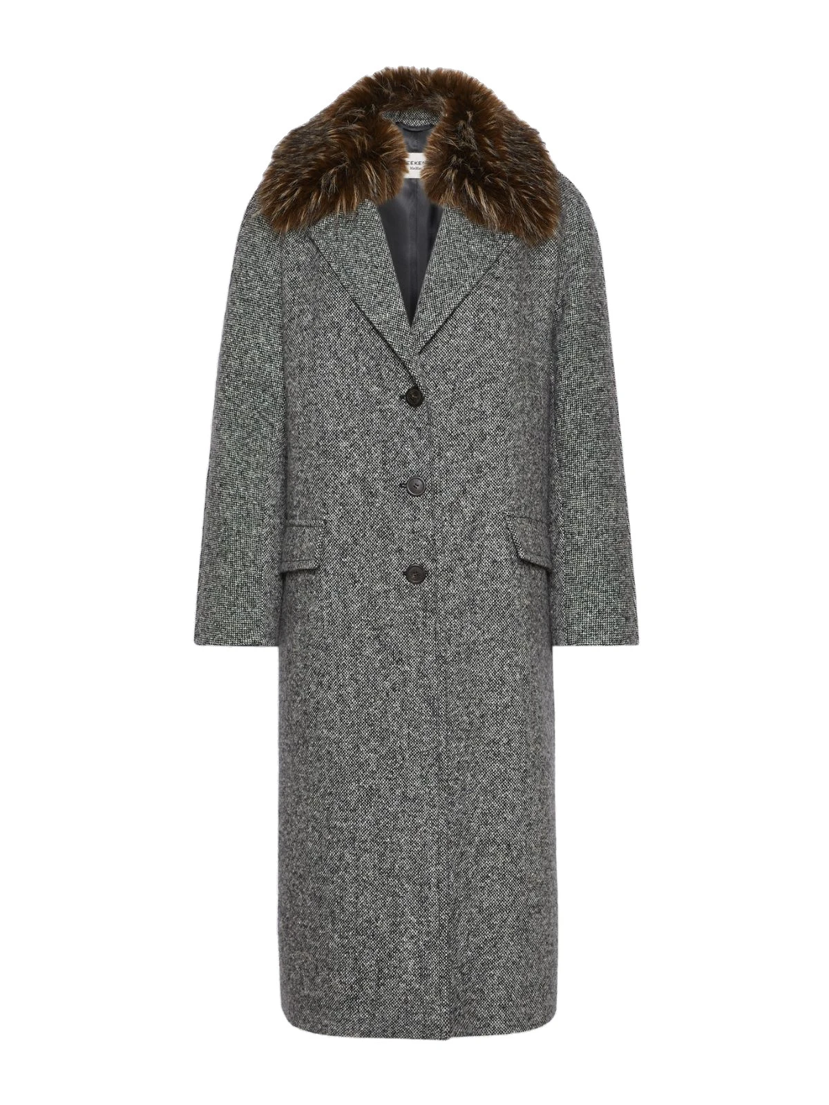 Max Mara Tasca Midi Wool Tweed Coat in Black and White Max Mara Tasca Midi Wool Tweed Coat in Black and White | Wool Coat | Luxury Shoes