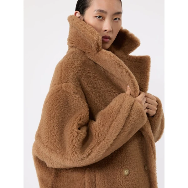 Max Mara Teddy Bear Icon Coat in Camel | Wool Coat | Luxury Shoes 