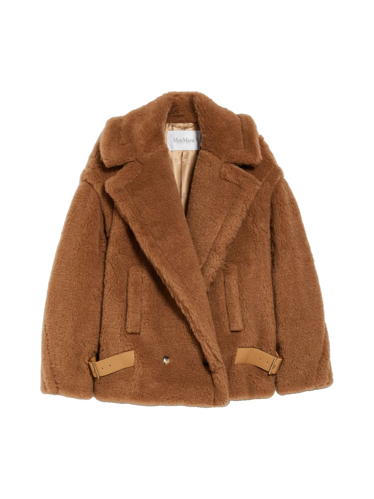 Max Mara Teddy Fabric Biker Jacket in Camel Max Mara Teddy Fabric Biker Jacket in Camel | Jackets | Luxury Shoes