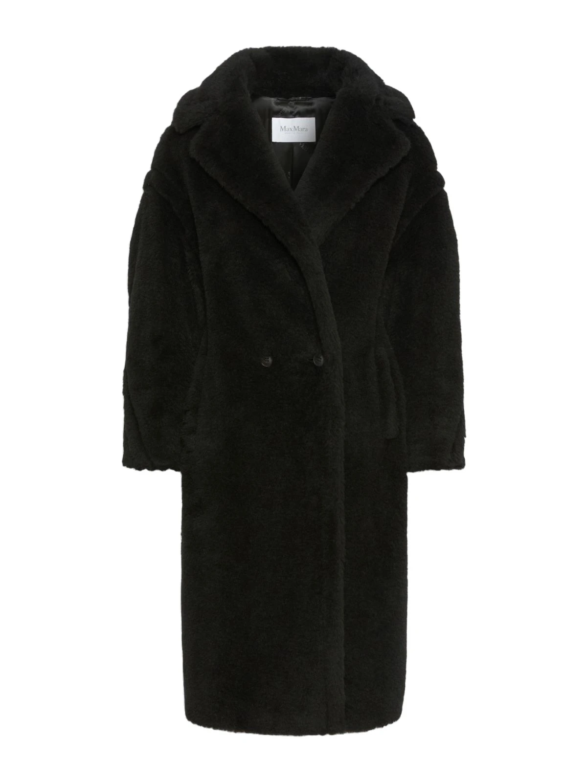 Max Mara Tedgirl Alpaca and Wool Teddy Bear Icon Coat in Black Max Mara Tedgirl Alpaca and Wool Teddy Bear Icon Coat in Black | Wool Coat | Luxury Shoes